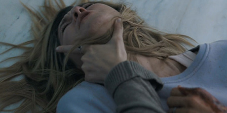 Death fetish scene #1310 (srtangulation, non fatal, stabbed)