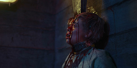 Death fetish scene #1323 (head crashed, dead woman)