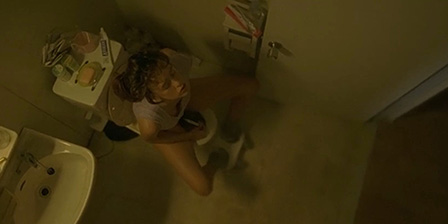 Explicit urination on pregnancy test