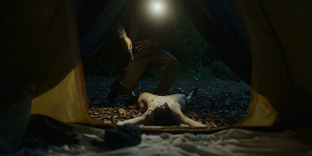 Death fetish scene #1349 (shot, stabbed, naked dead woman)