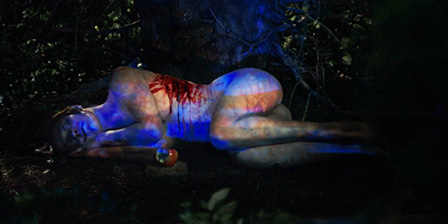 Death fetish scene #1380 (naked dead woman, body crime)