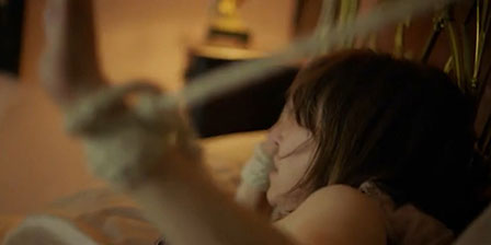 Mother tied to bed raped by son