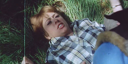 Redhead raped by biker