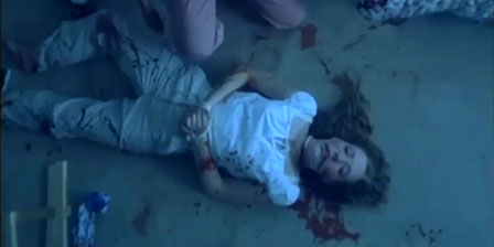 Death fetish scene #1415 (stabbed)
