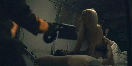 Death fetish scene #1432 (head cut off, naked dead woman)
