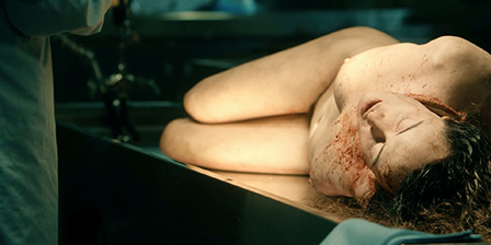 Death fetish scene #1434 (naked dead woman, body crime)