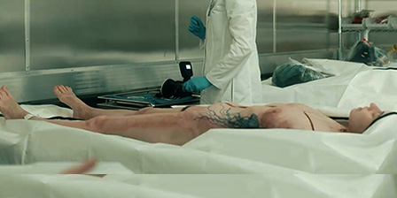 Death fetish scene #1437 (naked dead woman, body crime)
