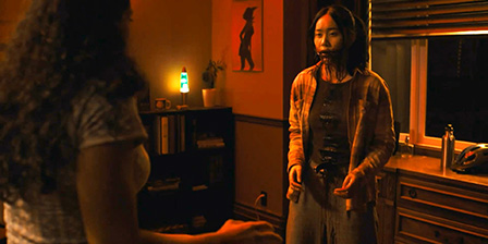 Death fetish scene #1444 (stabbed, dead woman)