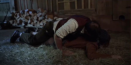 Woman raped in the barn