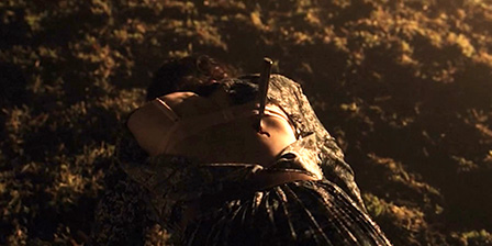 Death fetish scene #1463 (stabbed)