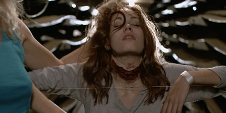 Death fetish scene #1469 (cut throat, throat slice)