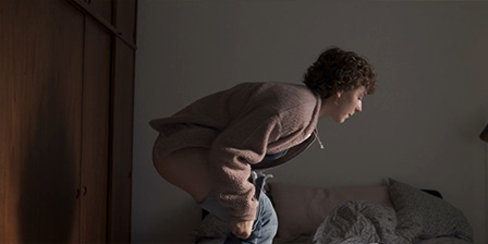 Girl pissed on the bed out of revenge